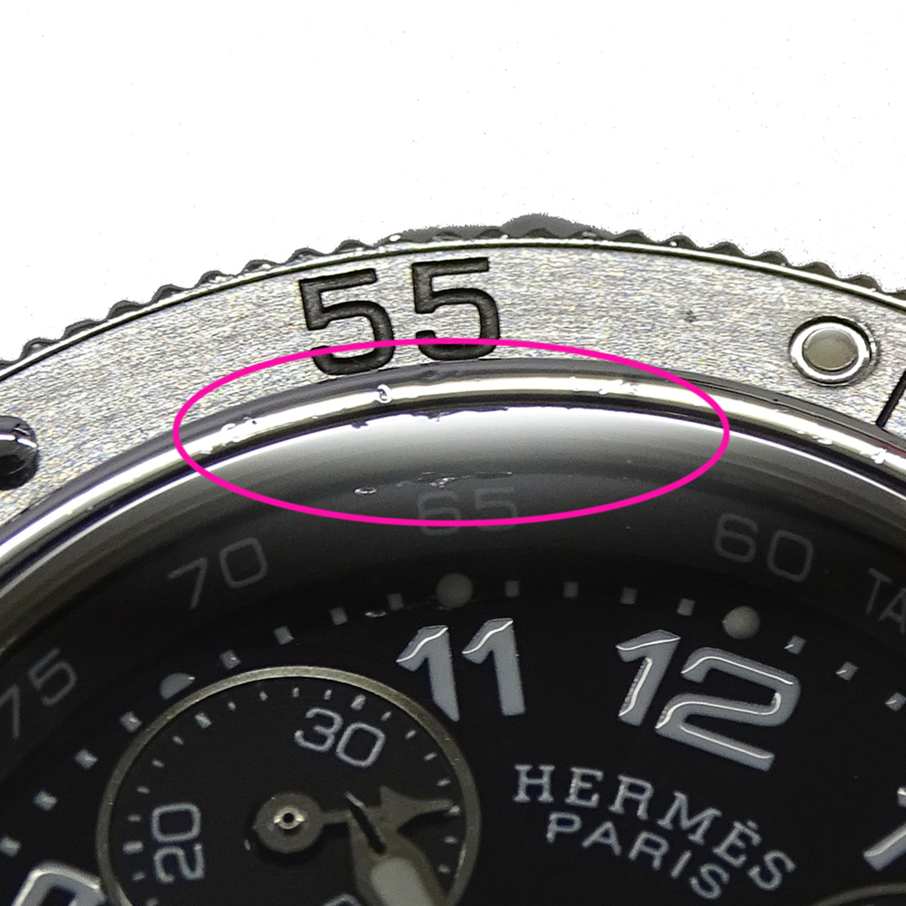 Hermes HERMES Women's Watch, Brand: Clipper Diver Chronograph Date, Quartz, S... - Picture 6 of 16